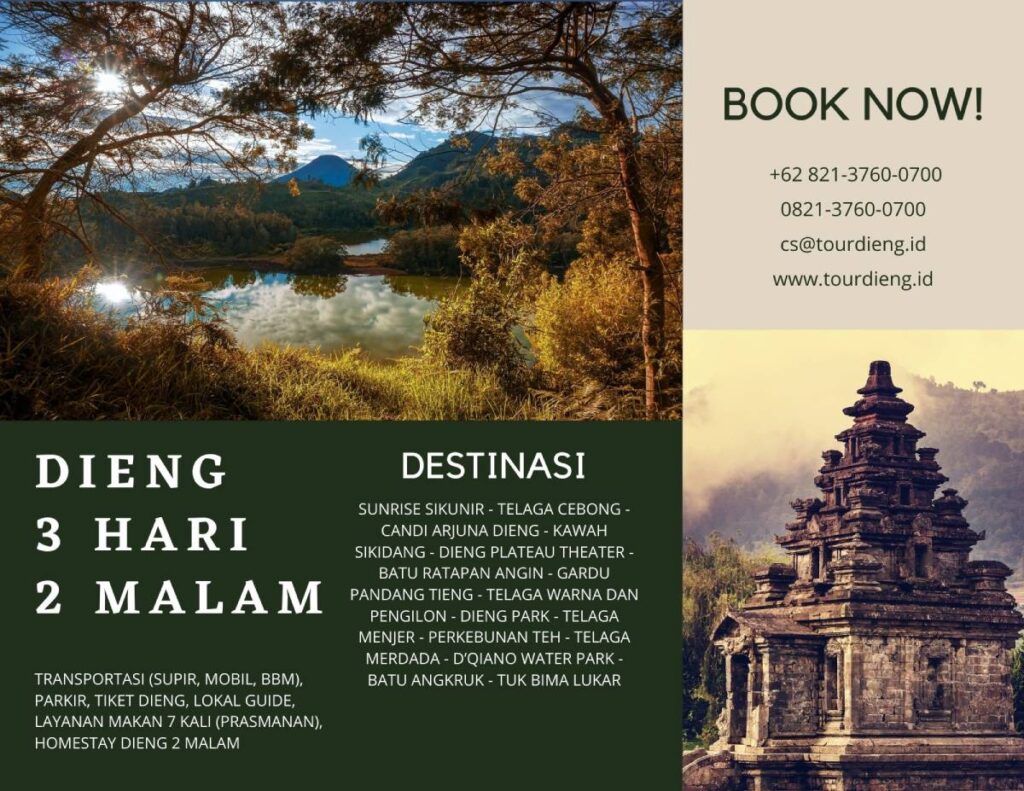 Paket Wisata Dieng 3 Hari 2 Malam – Paket Wisata Dieng